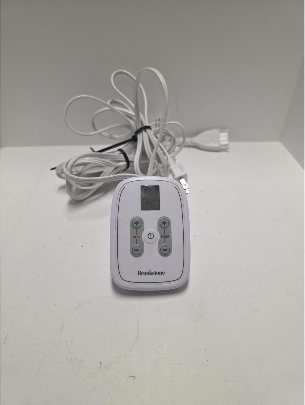 Brookstone CHF-A16-10BL Remote Control Only White For Heated Electric Blanket